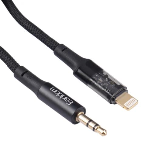 کابل تبدیل Lightning به AUX ارلدام ET-AUX52 طول 1 متر — تصویر ۲