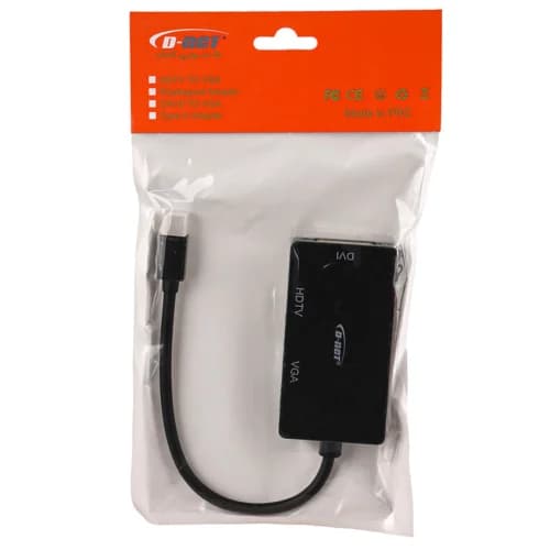 تبدیل Mini Display به HDMI/DVI/VGA دی نت D-Net — تصویر ۲