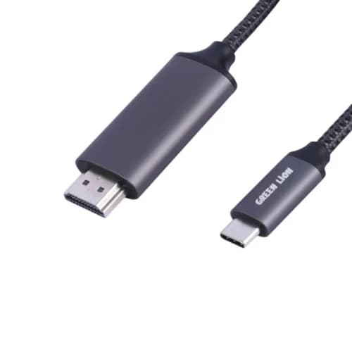 کابل تبدیل Type-C به HDMI 4K گرین لاین GN4KTCHDMIBK طول 2 متر — تصویر ۴