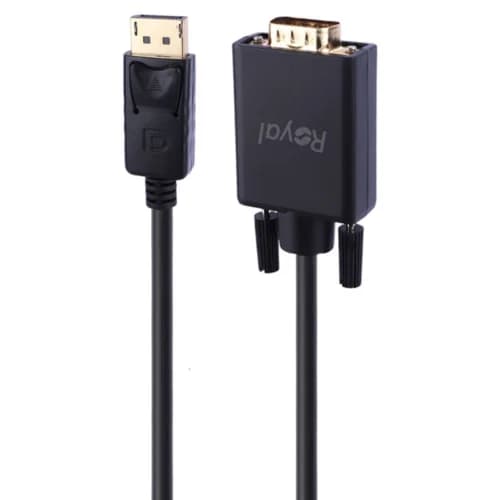 کابل تبدیل Display به VGA رویال Royal طول 3 متر — تصویر ۳