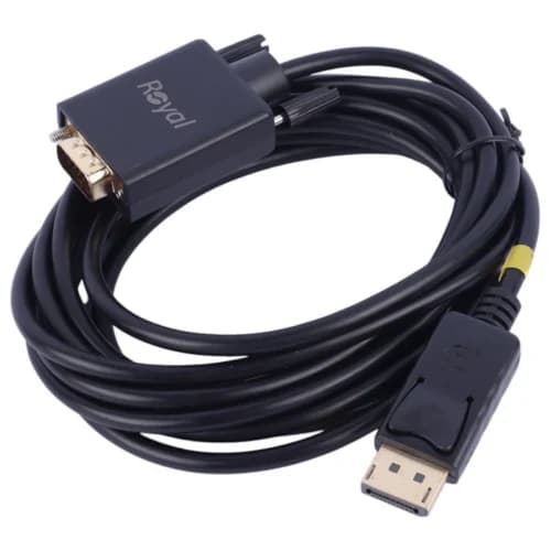 کابل تبدیل Display به VGA رویال Royal طول 3 متر — تصویر ۲