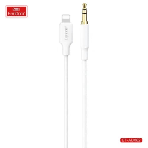 کابل تبدیل Lightning به AUX ارلدام ET-AUX62 طول 1 متر — تصویر ۳