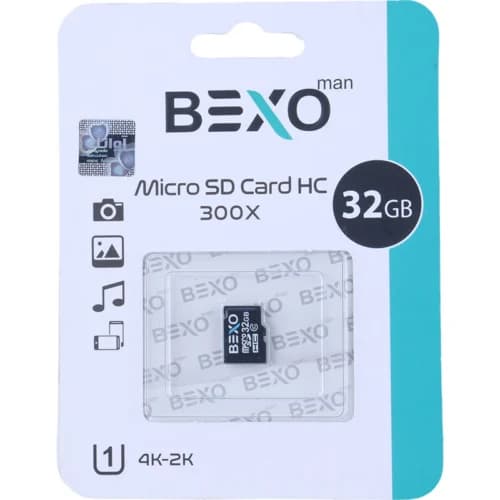 رم میکرو 32 گیگ بکسومن 300X U1 C10 45MB/s — تصویر ۲