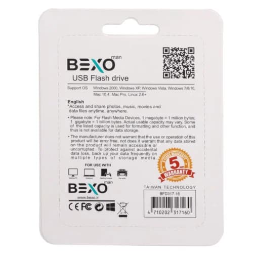 فلش 16 گیگ بکسومن Bexoman B-317 — تصویر ۳