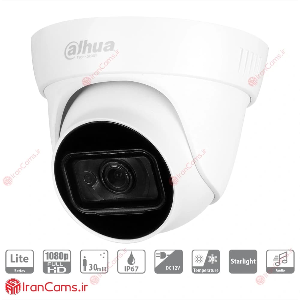 دوربین مداربسته دام 2 مگاپیکسلی داهوا DH-HAC-HDW1230TLP-A — تصویر ۲