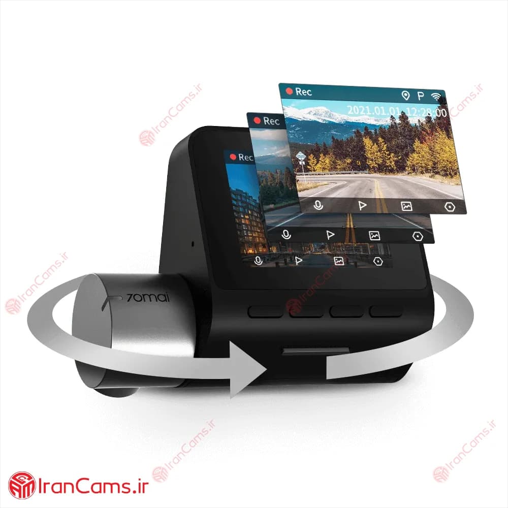 دوربین ثبت وقایع خودرو شیائومی 70mai مدل Dash Cam Pro Plus A500S — تصویر ۵
