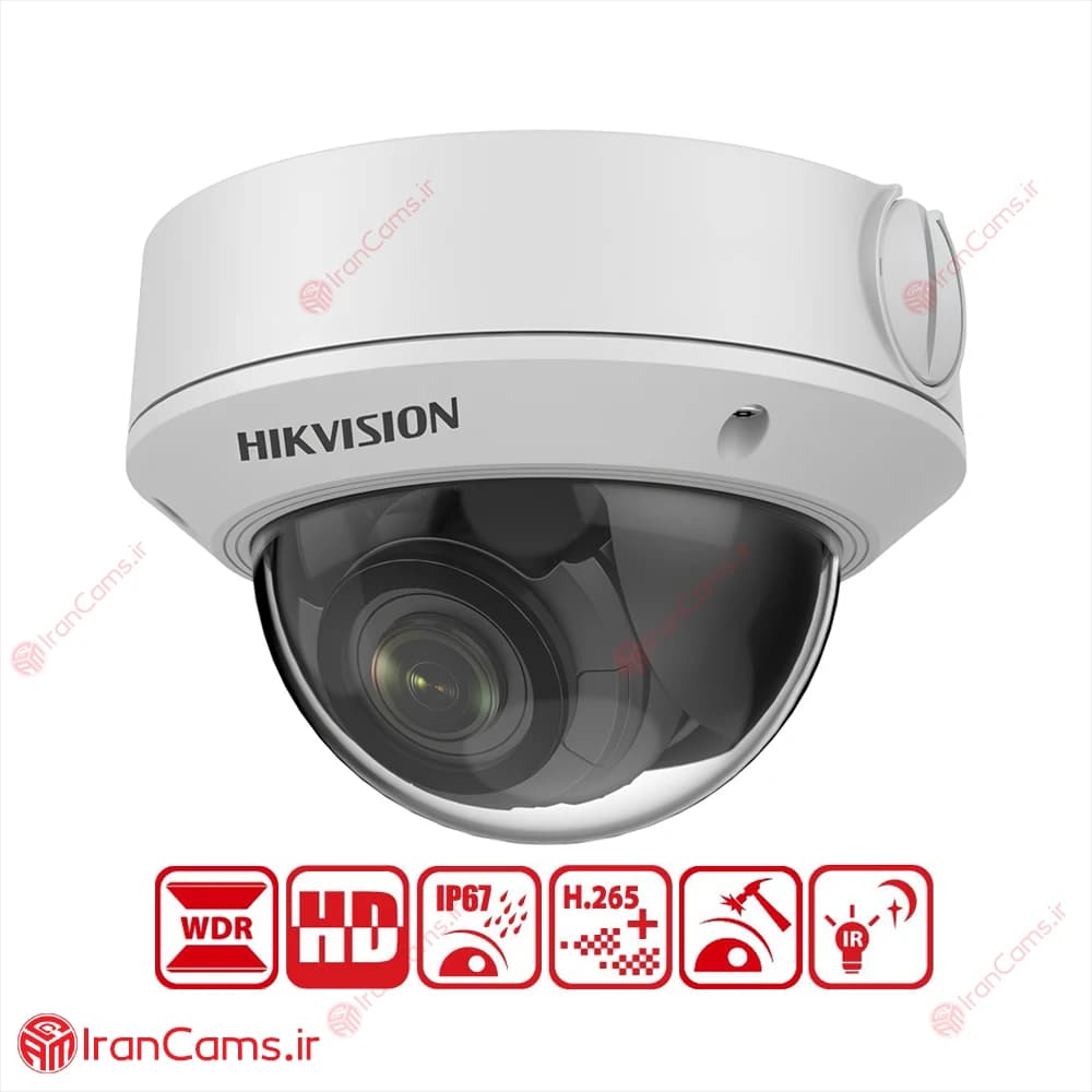 دوربین مداربسته IP دام 4 مگاپیکسل هایک ویژن DS-2CD1743G0-IZ — تصویر ۲