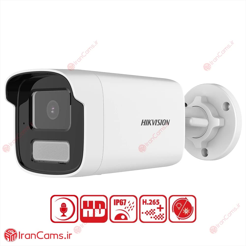 دوربین مداربسته IP بولت 4 مگاپیکسل هایک ویژن DS-2CD1T43G2-LIU — تصویر ۲