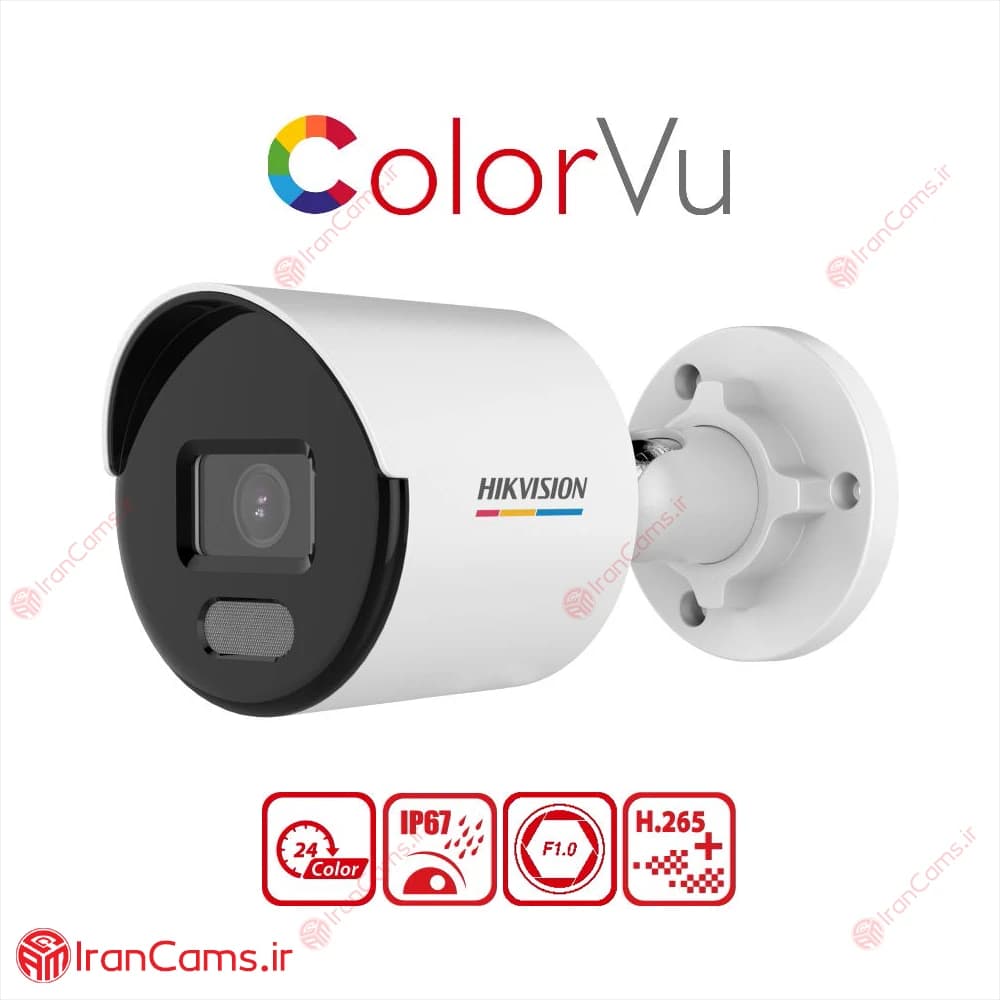 دوربین مداربسته IP بولت 5 مگاپیکسل هایک ویژن DS-2CD1057G0-L — تصویر ۲
