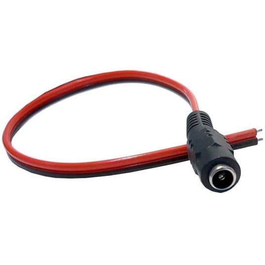 فیش تغذیه آداپتور مادگی DC