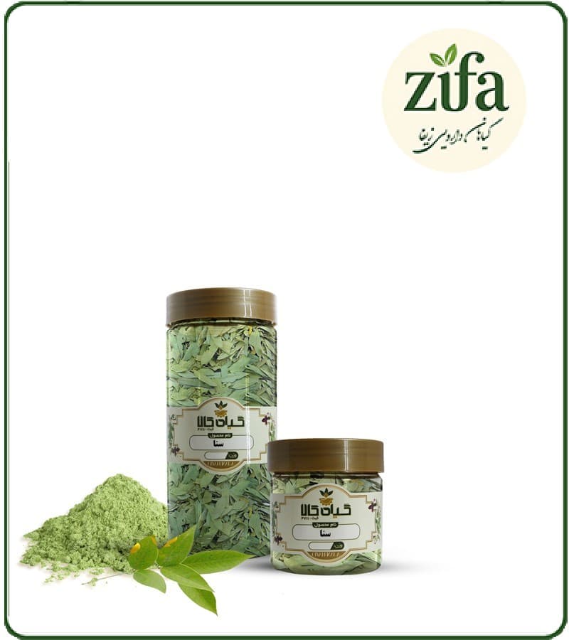 برگ سنا خشک یا پودری بسته بندی