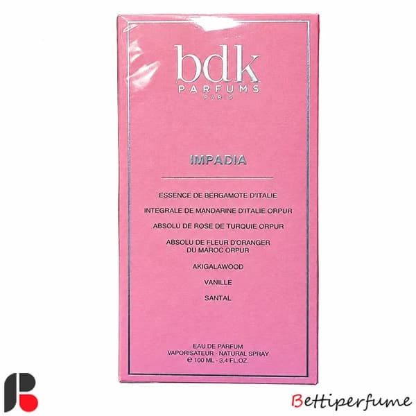 عطر ادکلن بی دی کی پارفومز ایمپدیا BDK Impadia — تصویر ۳