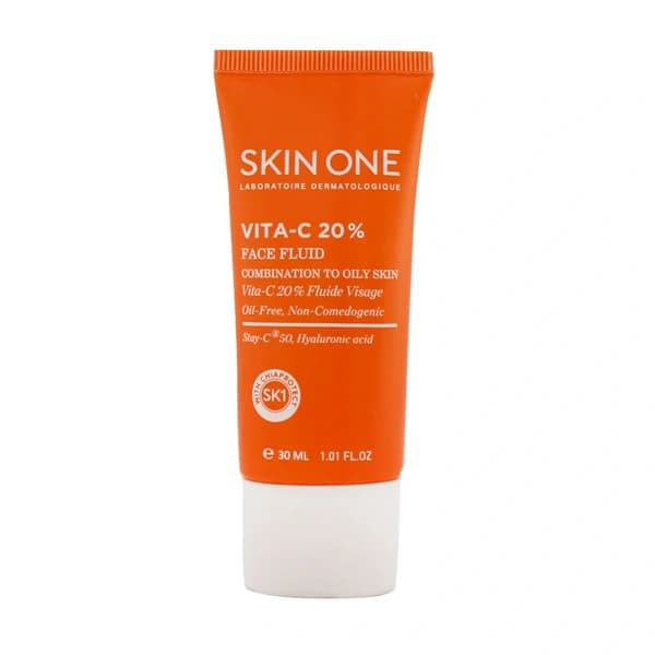 فلوئید صورت 20% ویتامین C اسکین وان 30 میلی‌لیتر Skin One
