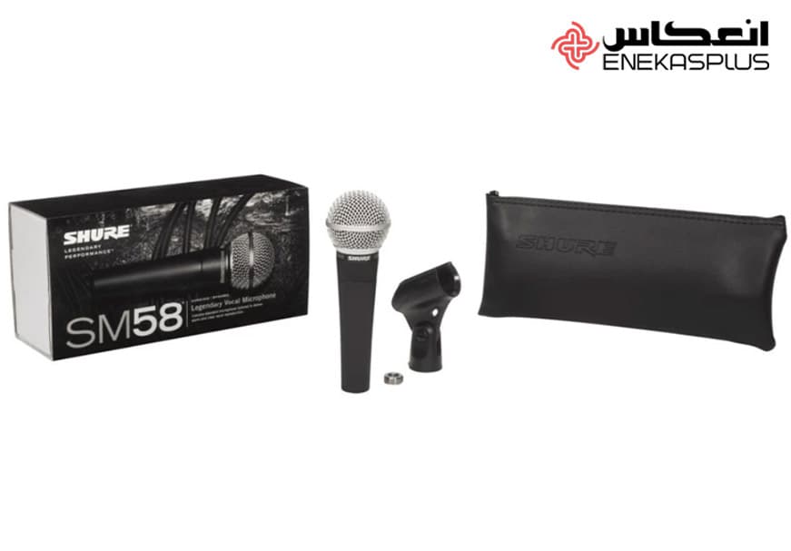 میکروفون سیمی SHURE مدل SM58 — تصویر ۲