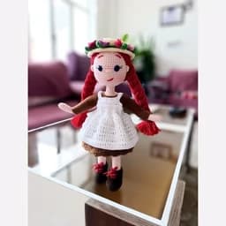 عروسک آنشرلی عروسک آنه شرلی عروسک بافتنی آنشرلی — تصویر ۳