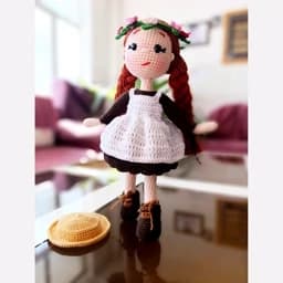 عروسک آنشرلی عروسک آنه شرلی عروسک بافتنی آنشرلی — تصویر ۵