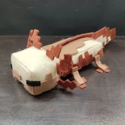 عروسک نمدی اکسلاتل ماین کرافت Axolotl Minecraft (یک عدد) — تصویر ۵