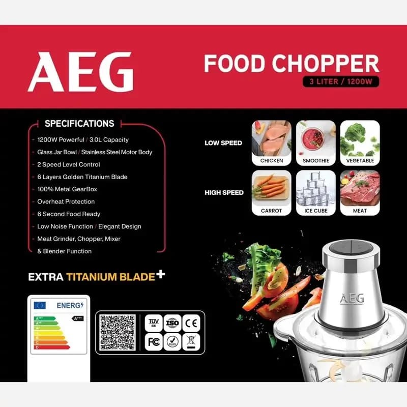 خردکن آاگ مدل AEG Chopper AG 2026 — تصویر ۲
