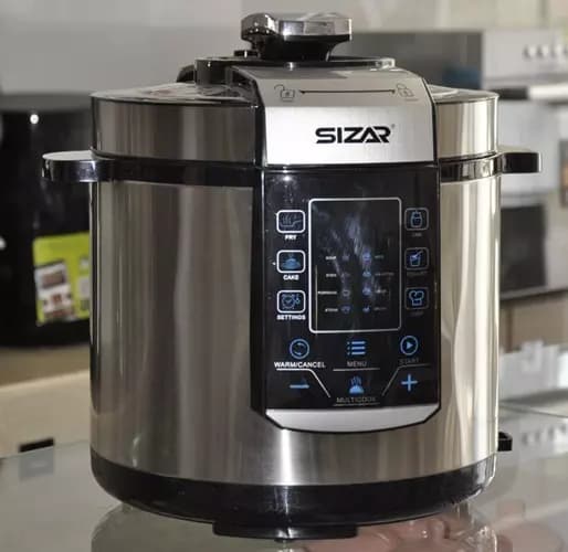 زودپز و مولتی کوکر سزار SIZAR مدل SB-1206 — تصویر ۲