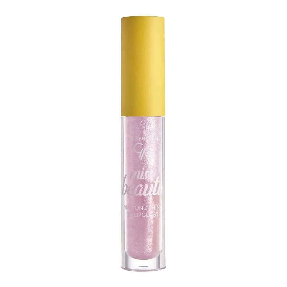 برق لب سه‌بعدی میس بیوتی گلدن رز Diamond Shine