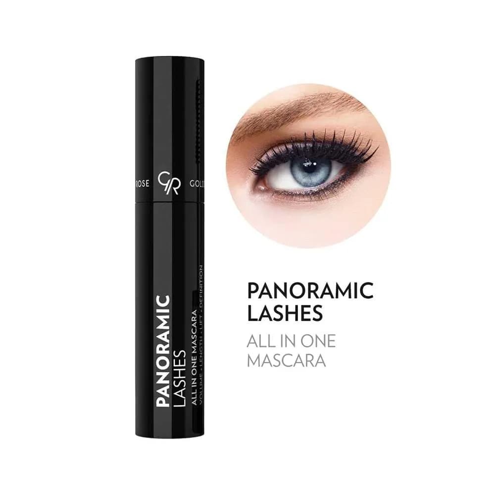 ریمل مژه گلدن رز مدل Panoramic Lashes حجم 13 میل — تصویر ۵