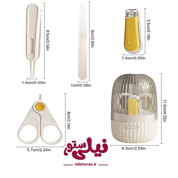 ست مانیکور نوزاد برند سافتی دد safty dad — تصویر ۲