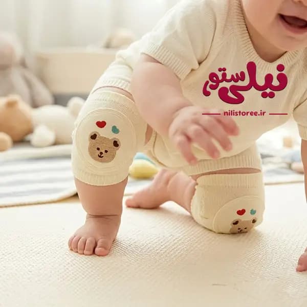 زانو بند نوزاد طرح حیوانات کد 6009