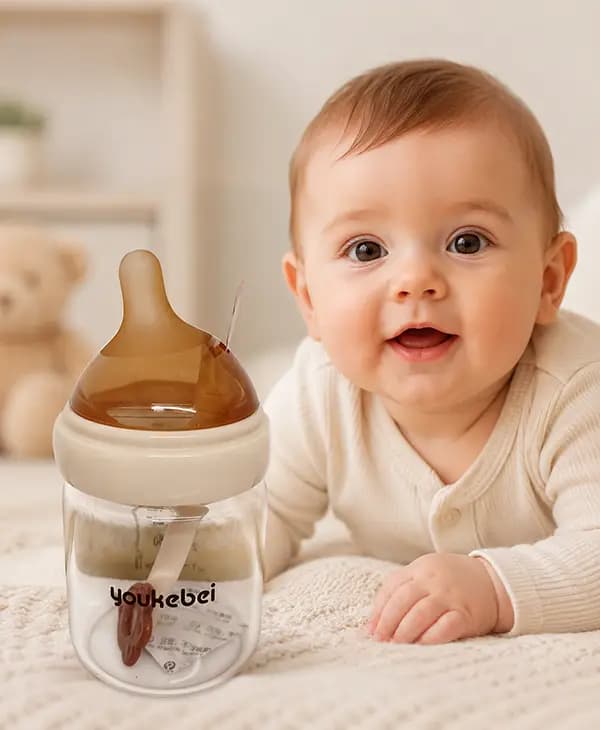 شیشه شیر نوزاد پریکس حجم 160 میل برند Youkebei