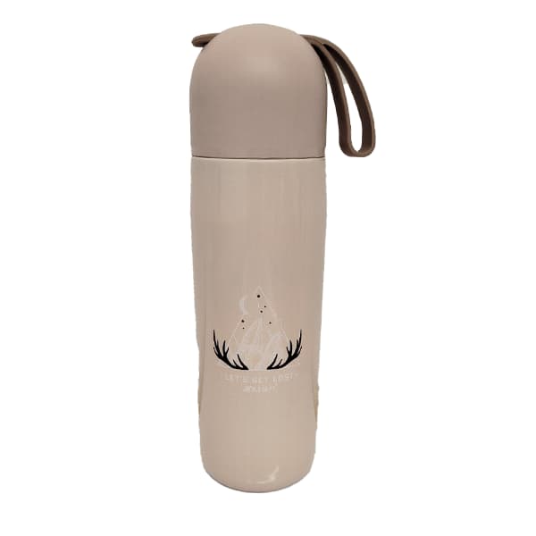 فلاسک استیل 400 میل طرح کوه برند Jinli کد 8587 — تصویر ۴