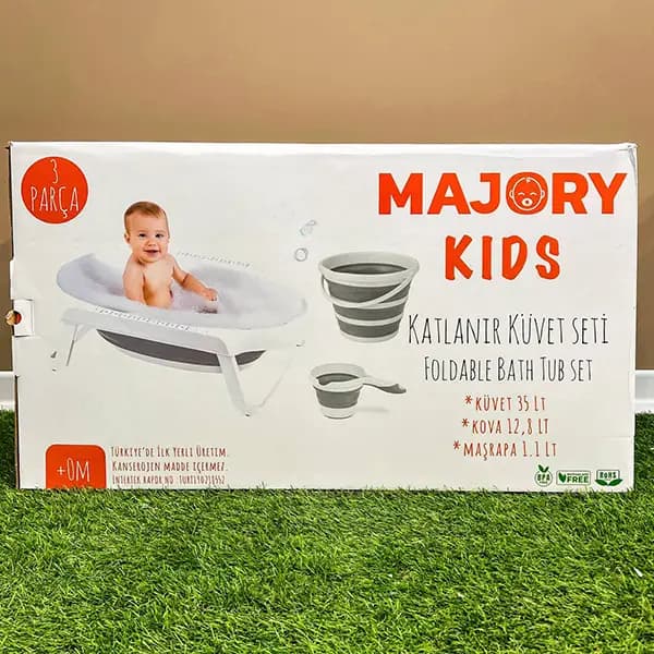 وان 3 تکه حمام نوزاد برند مجوری کیدز Majory kids — تصویر ۳