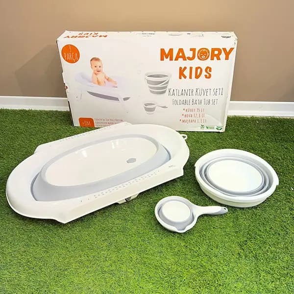 وان 3 تکه حمام نوزاد برند مجوری کیدز Majory kids — تصویر ۴