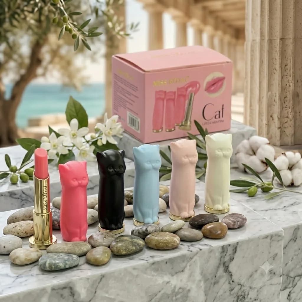 بالم لب فانتزی طرح گربه میس رویال MISS ROYAL — تصویر ۳