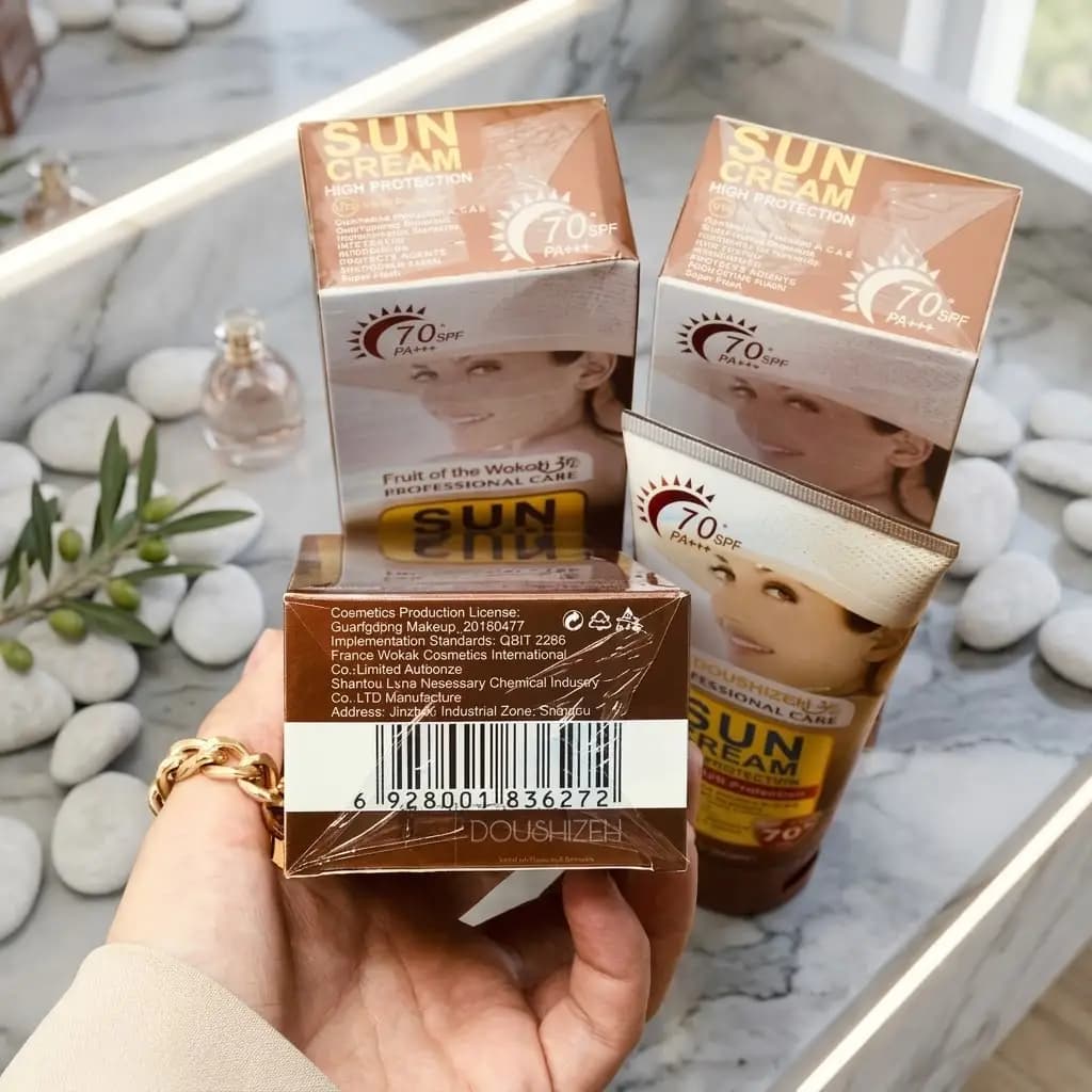 ضد آفتاب ضدلک وکالی Wokali با SPF70 حجم ۱۳۰ میل — تصویر ۲