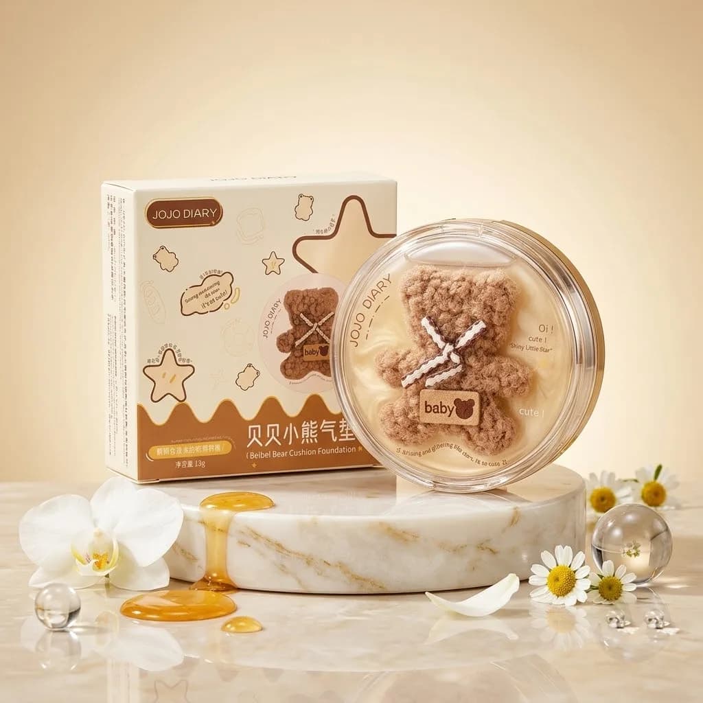 کوشن طرح خرس تدی جوجو دایری JOJO DIARY