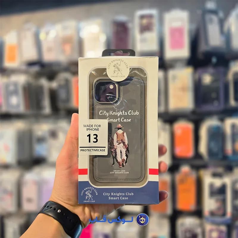 قاب Polo City knights club طرح سوارکار کلاسیک برای آیفون 13/14 — تصویر ۲