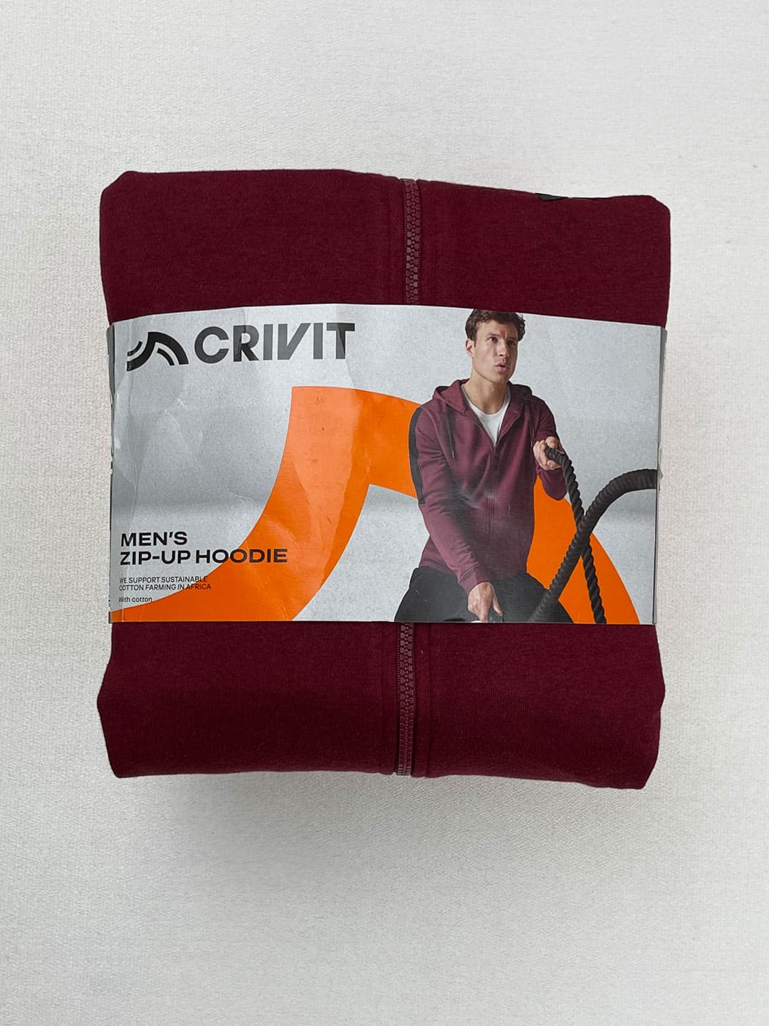 سویشرت ورزشی مردانه داخل کرکی Crivit کد A4419 — تصویر ۵