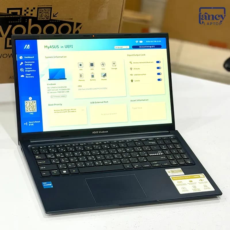 لپ تاپ اپن باکس 15.6 اینچی ایسوس VivoBook 15 X1504V Core i3-1315U 8GB DDR4 512GB SSD Intel UHD Graphics FHD — تصویر ۴