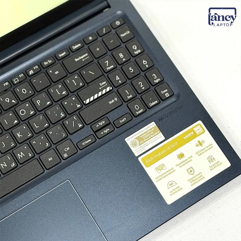 لپ تاپ اپن باکس 15.6 اینچی ایسوس VivoBook 15 X1504V Core i3-1315U 8GB DDR4 512GB SSD Intel UHD Graphics FHD — تصویر ۷