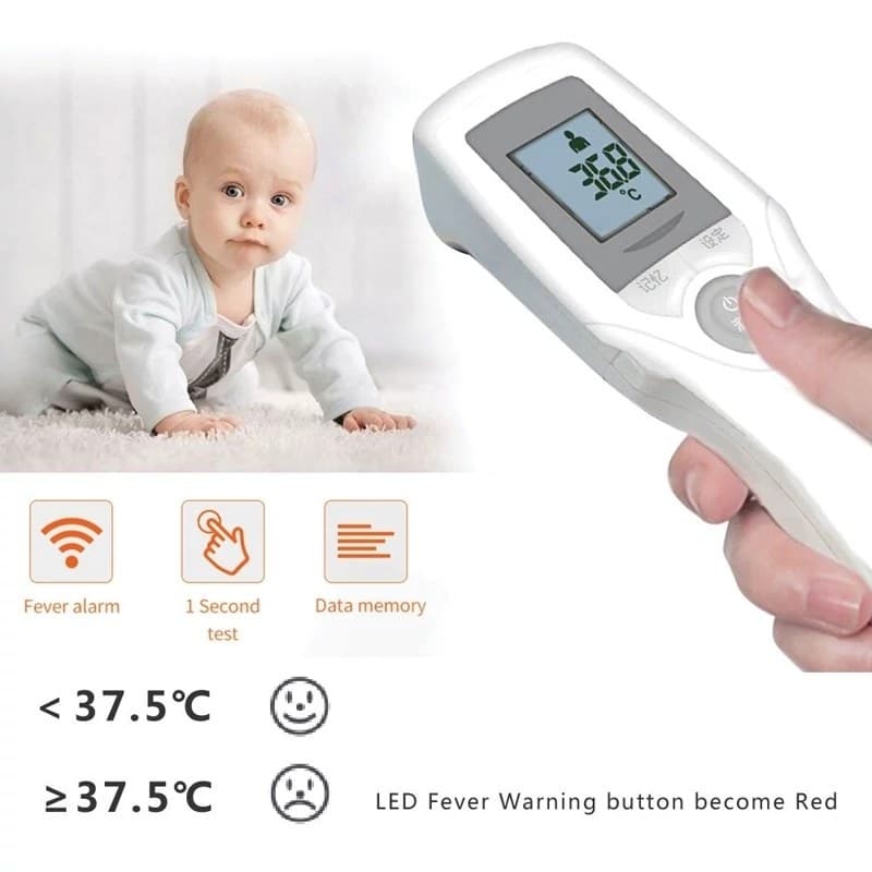 دماسنج دیجیتال مادون قرمز بدن شیائومی Xiaomi Andon NT19 — تصویر ۳