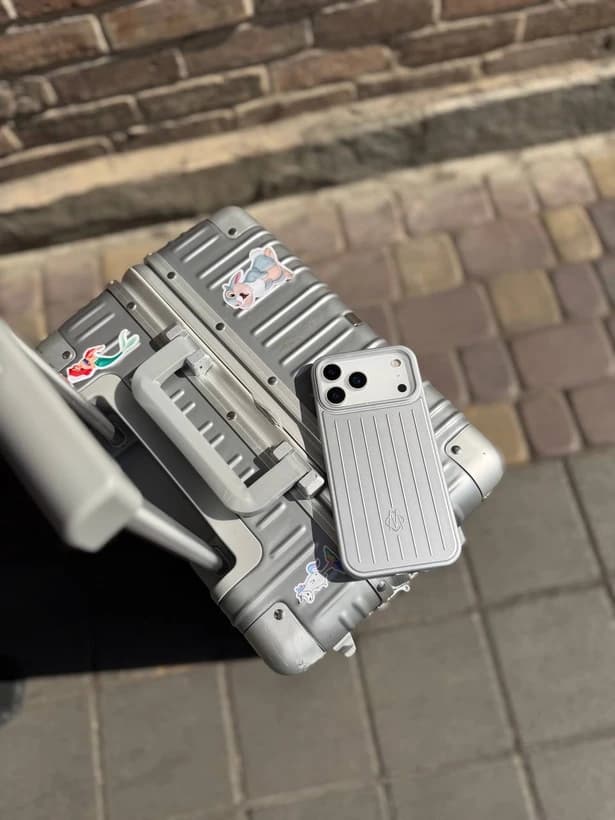 قاب گوشی ریمووا RIMOWA مناسب گوشی آیفون – مشکی — تصویر ۷