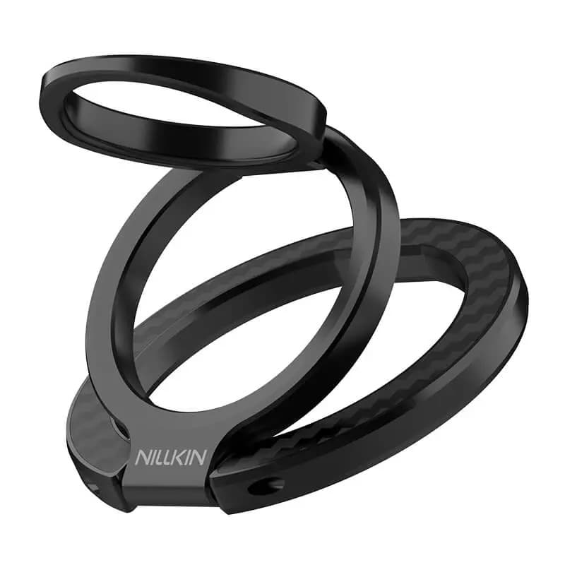 پایه نگهدارنده موبایل مگ سیف نیلکین مدل FiberSnap Magnetic Ring Stand — تصویر ۴