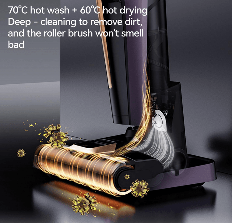 تی و جارو شارژی شیائومی درما مدل Deerma P40 Pro Cordless Vacuum Cleaner — تصویر ۴