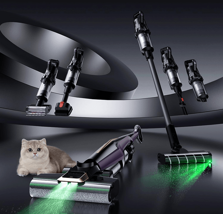 تی و جارو شارژی شیائومی درما مدل Deerma P40 Pro Cordless Vacuum Cleaner — تصویر ۳