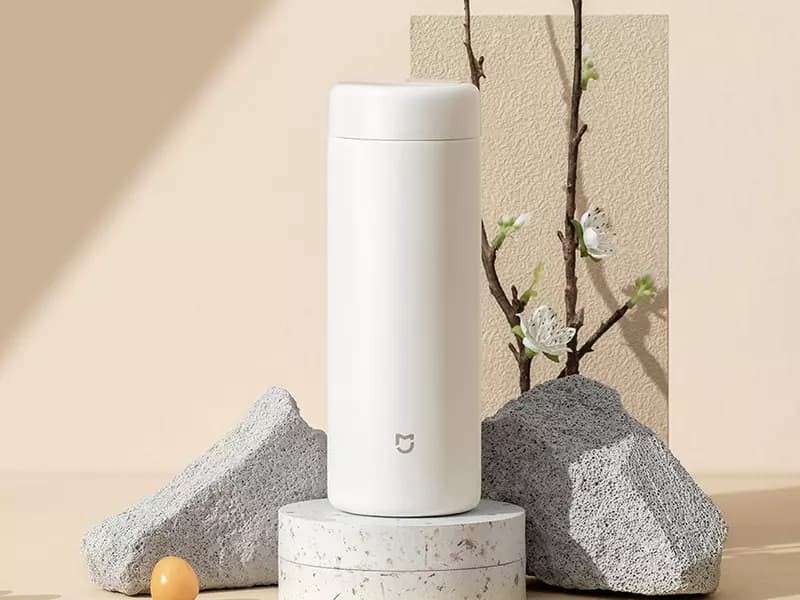 فلاسک 350 میلی لیتری شیائومی مدل Mijia Rice home Thermos Cup 350ml — تصویر ۳