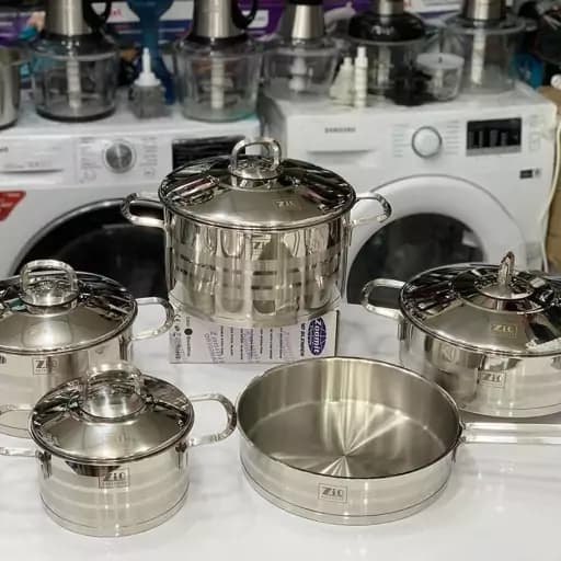 سرویس قابلمه 8 پارچه زیو Z-1395 ‏ — تصویر ۴