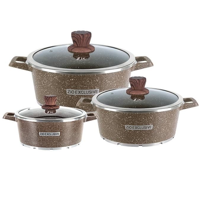سرویس قابلمه زیوZio مدل Z-8400-24 در 3رنگ ‏ — تصویر ۳