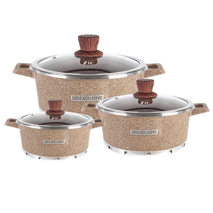 سرویس قابلمه زیوZio مدل Z-8400-24 در 3رنگ ‏ — تصویر ۲