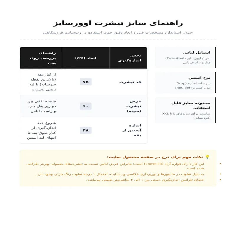 تی شرت اورسایز مردانه یقه گرد آستین سه ربع طرح حروف پنبه یکرو — تصویر ۴