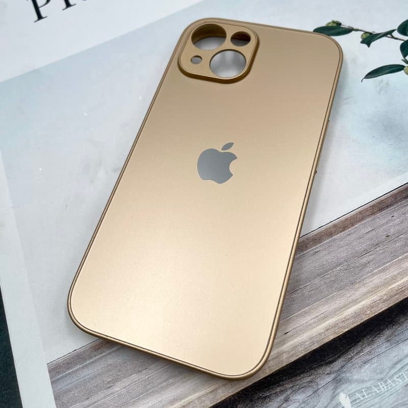 قاب گوشی iPhone 15 آیفون اورجینال PVD ضدخش Magic Mask محافظ لنز دار طلایی کد 424639 — تصویر ۲