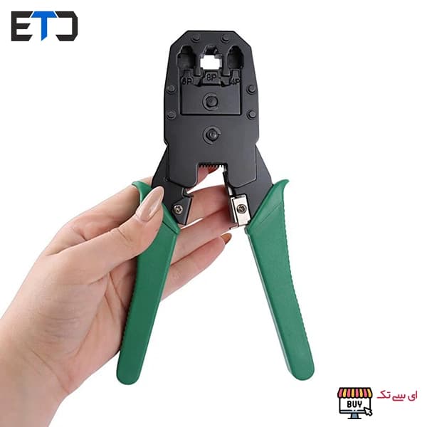 آچار سوکت زن شبکه اوبائو WJ-315 به همراه استریپر — تصویر ۶